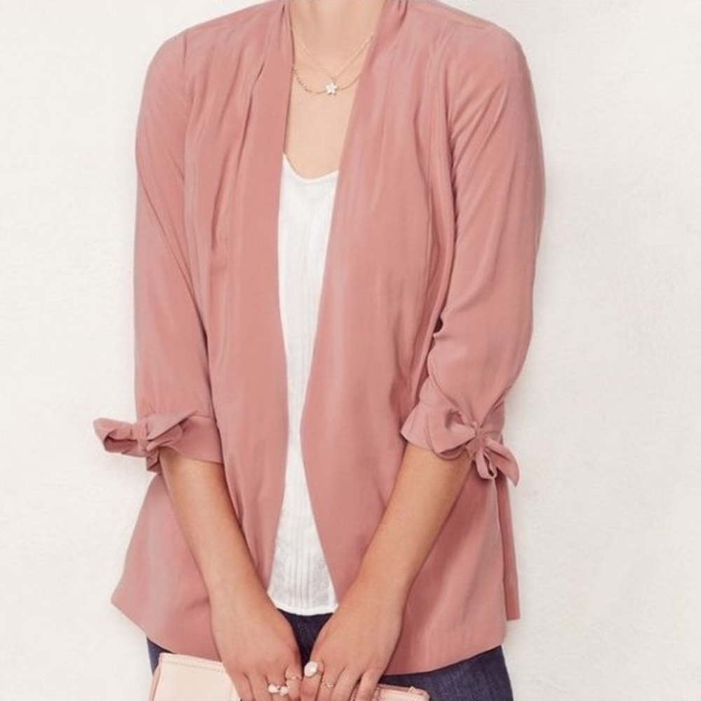 Lauren Conrad silky blazer